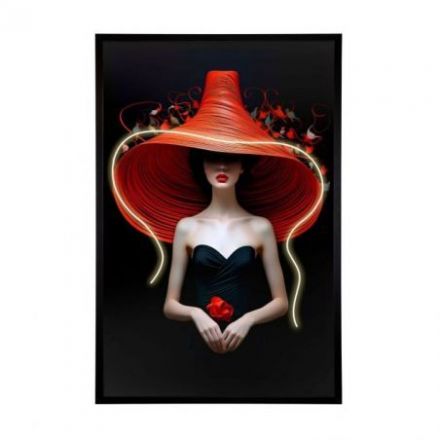 Tocado Cuadro Luz Led 80x120 de Schuller