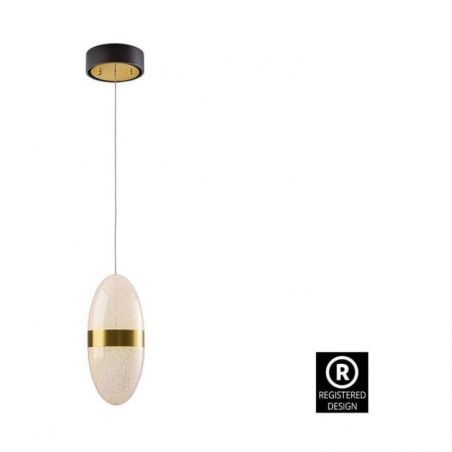 Garden Lámpara 1l Negro Bronce de Schuller