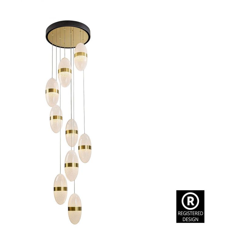 Garden Lámpara 9l Negro Bronce de Schuller
