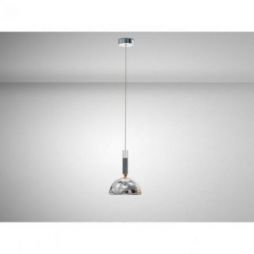 Charlize Lámpara 1l Plata de Schuller