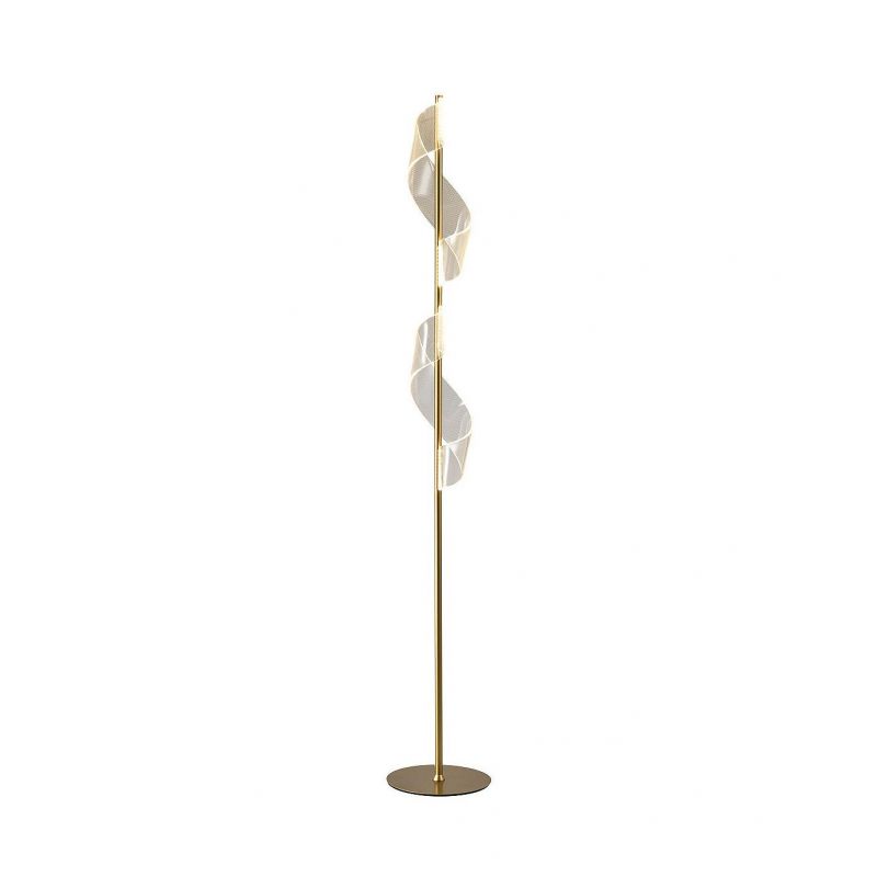 Velas Pie Salon Led Oro de Schuller
