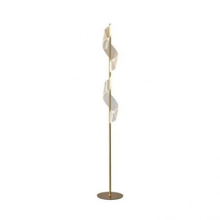 Velas Pie Salon Led Oro de Schuller