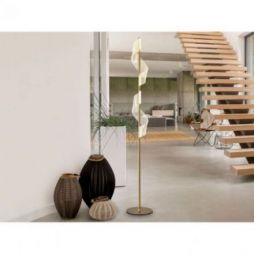 Velas Pie Salon Led Oro de Schuller