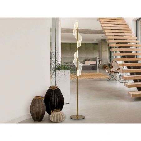Velas Pie Salon Led Oro de Schuller