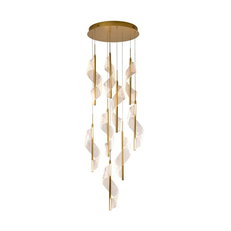 Velas Lámpara 9l Oro Dimable de Schuller