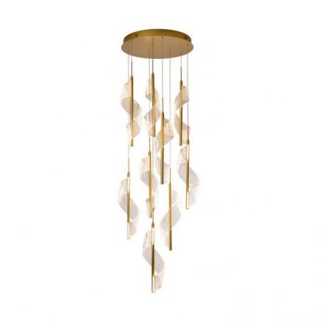 Velas Lámpara 9l Oro Dimable de Schuller