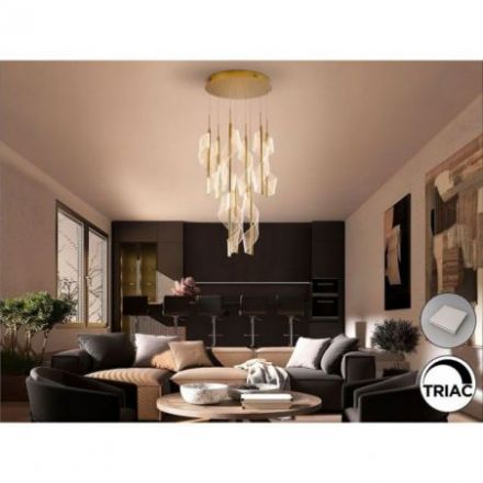 Velas Lámpara 9l Oro Dimable de Schuller