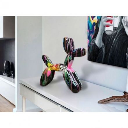 Balloon Dog Figura Deco Grafiti de Schuller