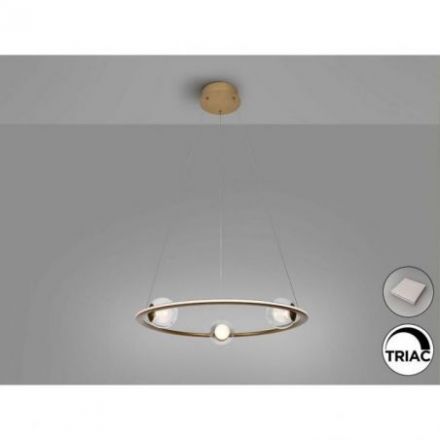 Tirsa Lámpara Bronce D60 de Schuller