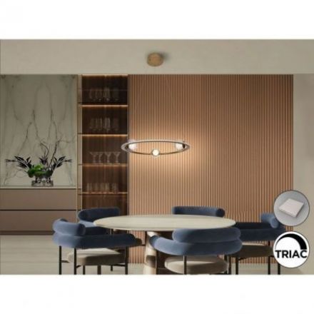 Tirsa Lámpara Bronce D60 de Schuller