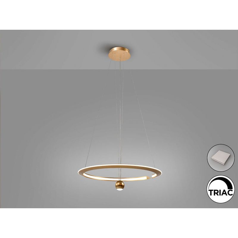 Orane Lámpara Dorada D60 de Schuller