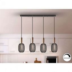 Micron Lámpara 4l Oro Negro de Schuller