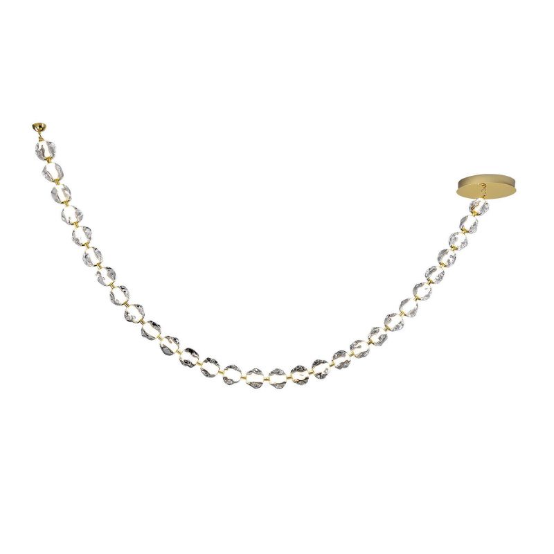 Zaria Ii Lámpara 29l Oro Transp Dim de Schuller Zaria Ii Lámpara 29l Oro Transp Dim de Schuller