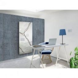 Surcos Ii Espejo Pan Plata 80x180 de Schuller
