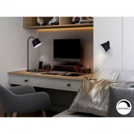 Cuco Sobremesa Led Negro de Schuller