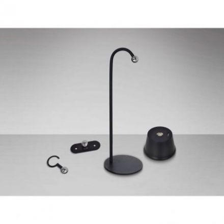 Cuco Sobremesa Led Negro de Schuller