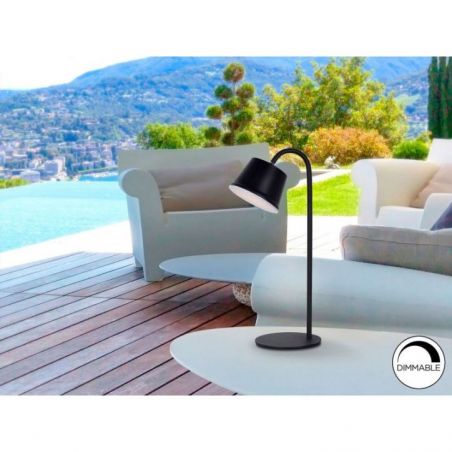 Cuco Sobremesa Led Negro de Schuller