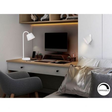 Cuco Sobremesa Led Blanco de Schuller