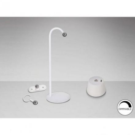 Cuco Sobremesa Led Blanco de Schuller