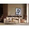Graphos Blanco  Cuadro 75x100 de Schuller