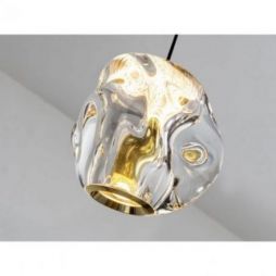 Zaria Lámpara 5l Negro Oro/transp D30 Dim de Schuller