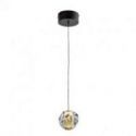 Zaria Lámpara 1l Negro Oro/transp de Schuller Zaria Lámpara 1l Negro Oro/transp de Schuller
