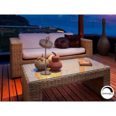 Gong Sobremesa Led Corten de Schuller