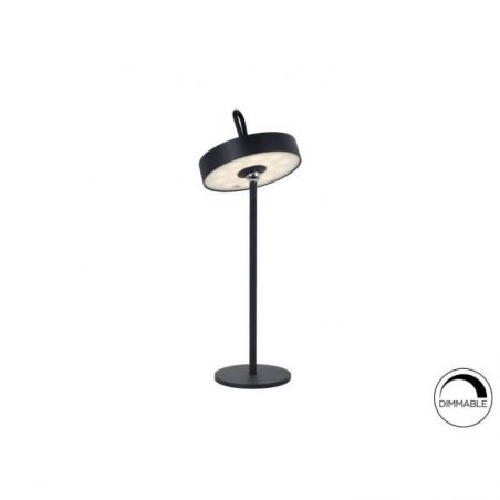 Gong Sobremesa Led Negro de Schuller