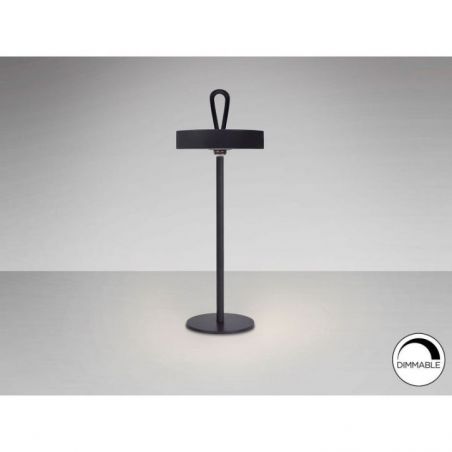 Gong Sobremesa Led Negro de Schuller