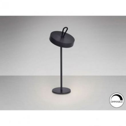 Gong Sobremesa Led Negro de Schuller