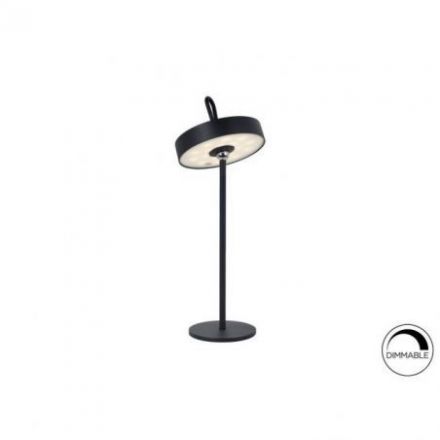 Gong Sobremesa Led Negro de Schuller