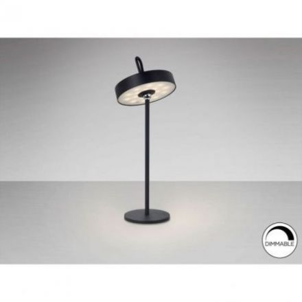 Gong Sobremesa Led Negro de Schuller