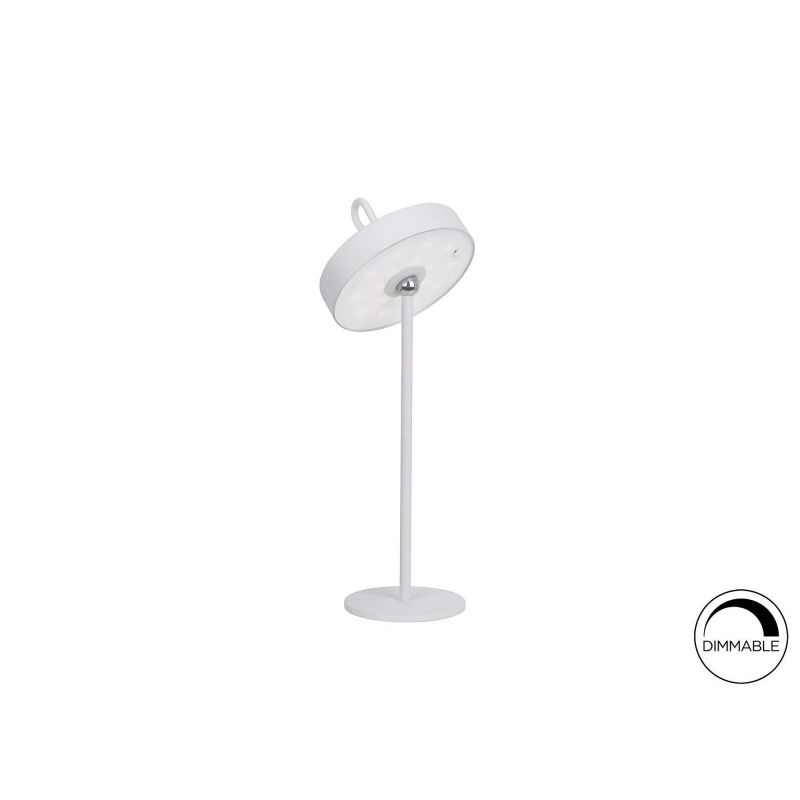Gong Sobremesa Led Blanco de Schuller