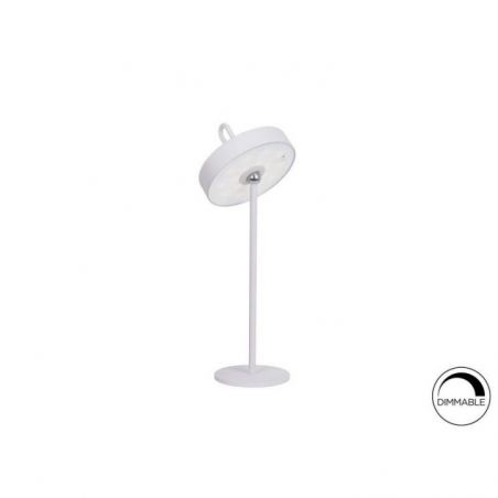 Gong Sobremesa Led Blanco de Schuller