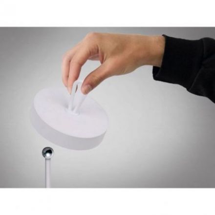 Gong Sobremesa Led Blanco de Schuller