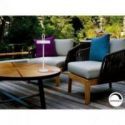 Gong Sobremesa Led Blanco de Schuller