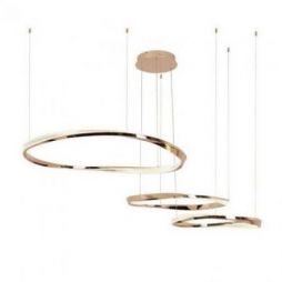 Orbitas Lámpara 3 Aros Oro de Schuller