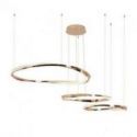 Orbitas Lámpara 3 Aros Oro de Schuller Orbitas Lámpara 3 Aros Oro de Schuller