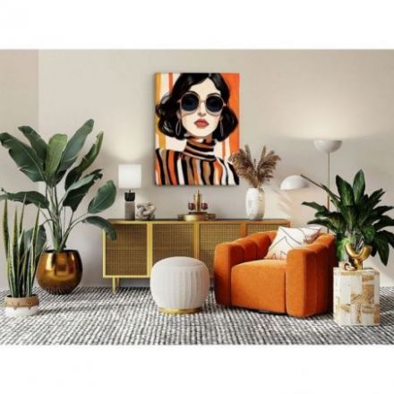 Orange Acrilico 90x120 de Schuller
