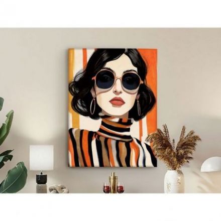 Orange Acrilico 90x120 de Schuller