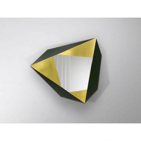 Facetas Espejo Acero Oro Negro de Schuller