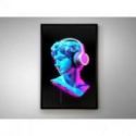 Busto Color Cuadro Luz Led 80x120 de Schuller