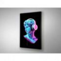 Busto Color Cuadro Luz Led 80x120 de Schuller