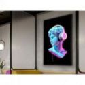 Busto Color Cuadro Luz Led 80x120 de Schuller