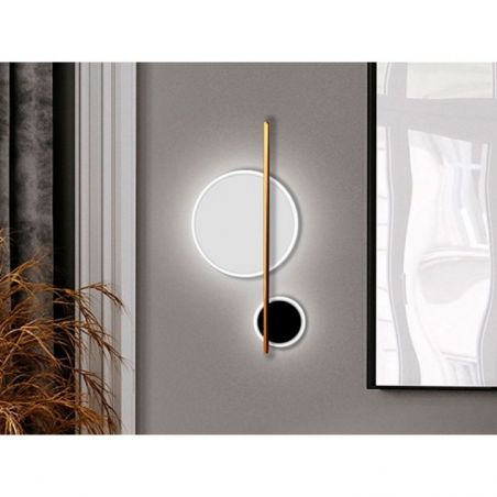 Duo Aplique 2l Blanco Negro de Schuller
