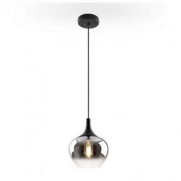 Opaz Lámpara 1l Negro Smoke D19 de Schuller