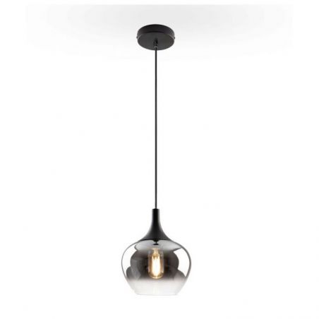 Opaz Lámpara 1l Negro Smoke D19 de Schuller