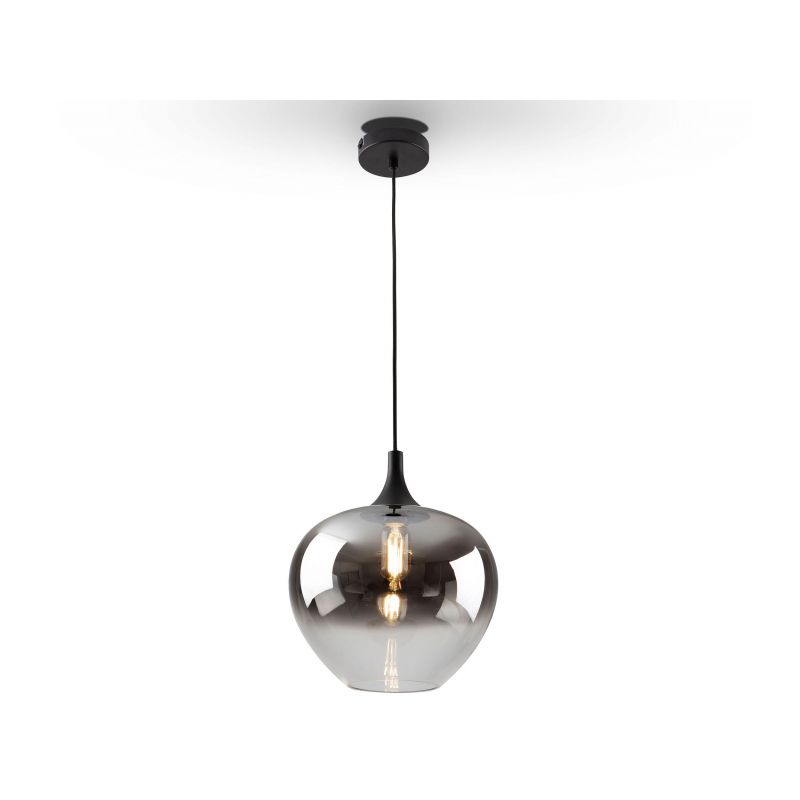 Opaz Lámpara 1l Negro Smoke D29 de Schuller