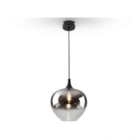 Opaz Lámpara 1l Negro Smoke D29 de Schuller