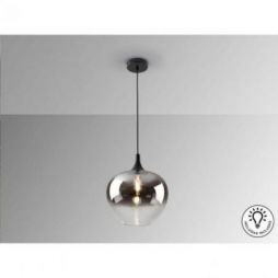 Opaz Lámpara 1l Negro Smoke D29 de Schuller